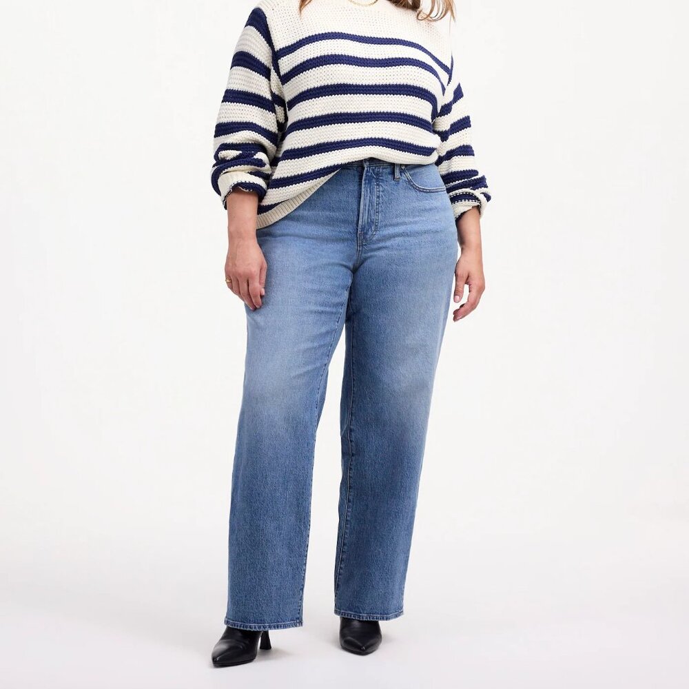 Madewell - The Plus Perfect Vintage Wide-Leg Jean Plus Size Size 20W